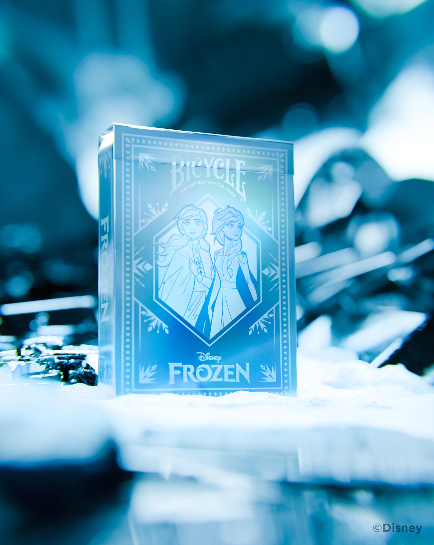 Foto 7 pulgar | Bicicleta De Cartas Inspirada En Disney Frozen - Venta Internacional.