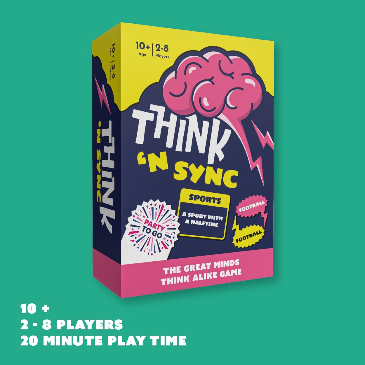 Foto 2 | Juego De Cartas Gamewright Think 'n Sync The Great Minds Think Alike - Venta Internacional.