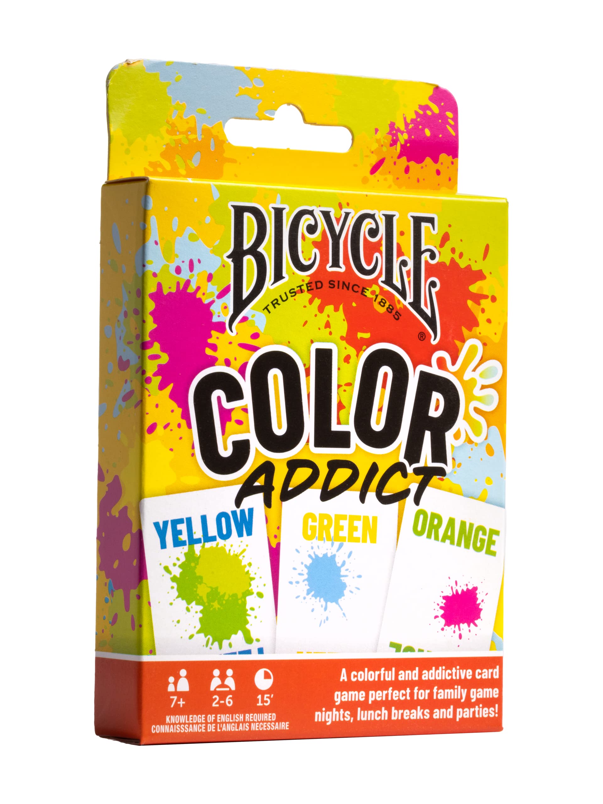 Foto 2 pulgar | Juego De Cartas Bicycle Color Addict Matching Family Para 6 Jugadores - Venta Internacional.