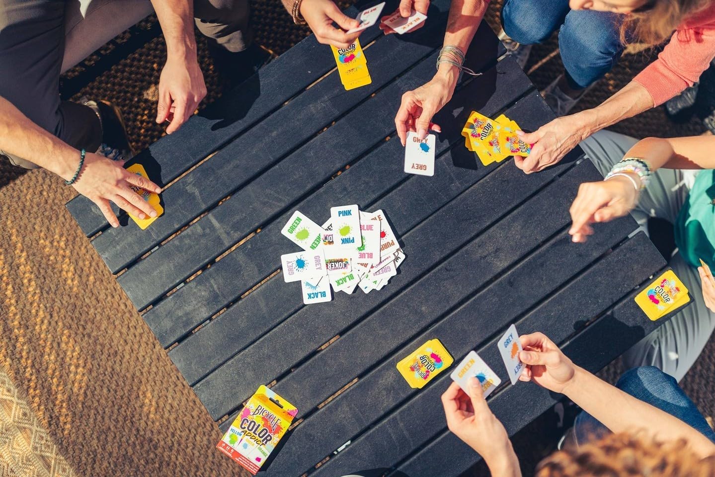 Foto 4 pulgar | Juego De Cartas Bicycle Color Addict Matching Family Para 6 Jugadores - Venta Internacional.