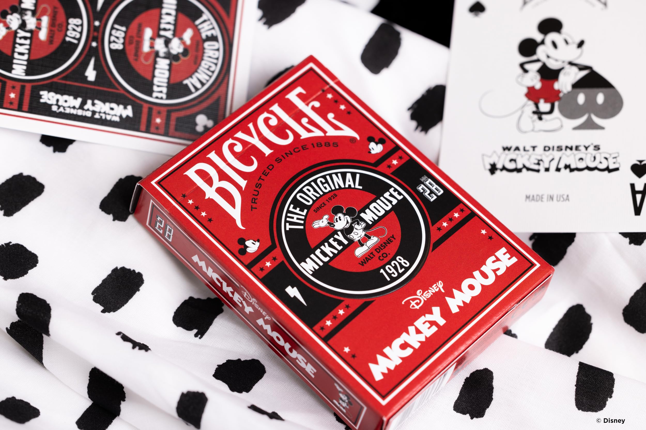 Foto 8 pulgar | Juego De Cartas Para Bicicleta, Clásico De Disney, Inspirado En Mickey Mouse - Venta Internacional.