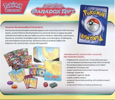 Foto 2 | Juego De Cartas Coleccionables Pokémon Scarlet & Violet Elite Trainer Box - Venta Internacional.