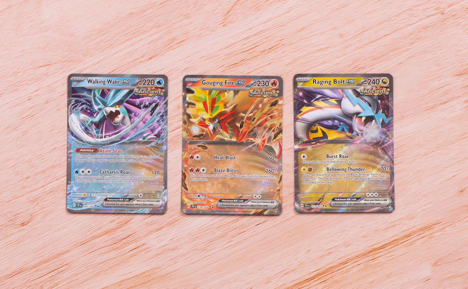 Foto 7 pulgar | Juego De Cartas Coleccionables Pokémon Paradox Fury Premium Collection - Venta Internacional.