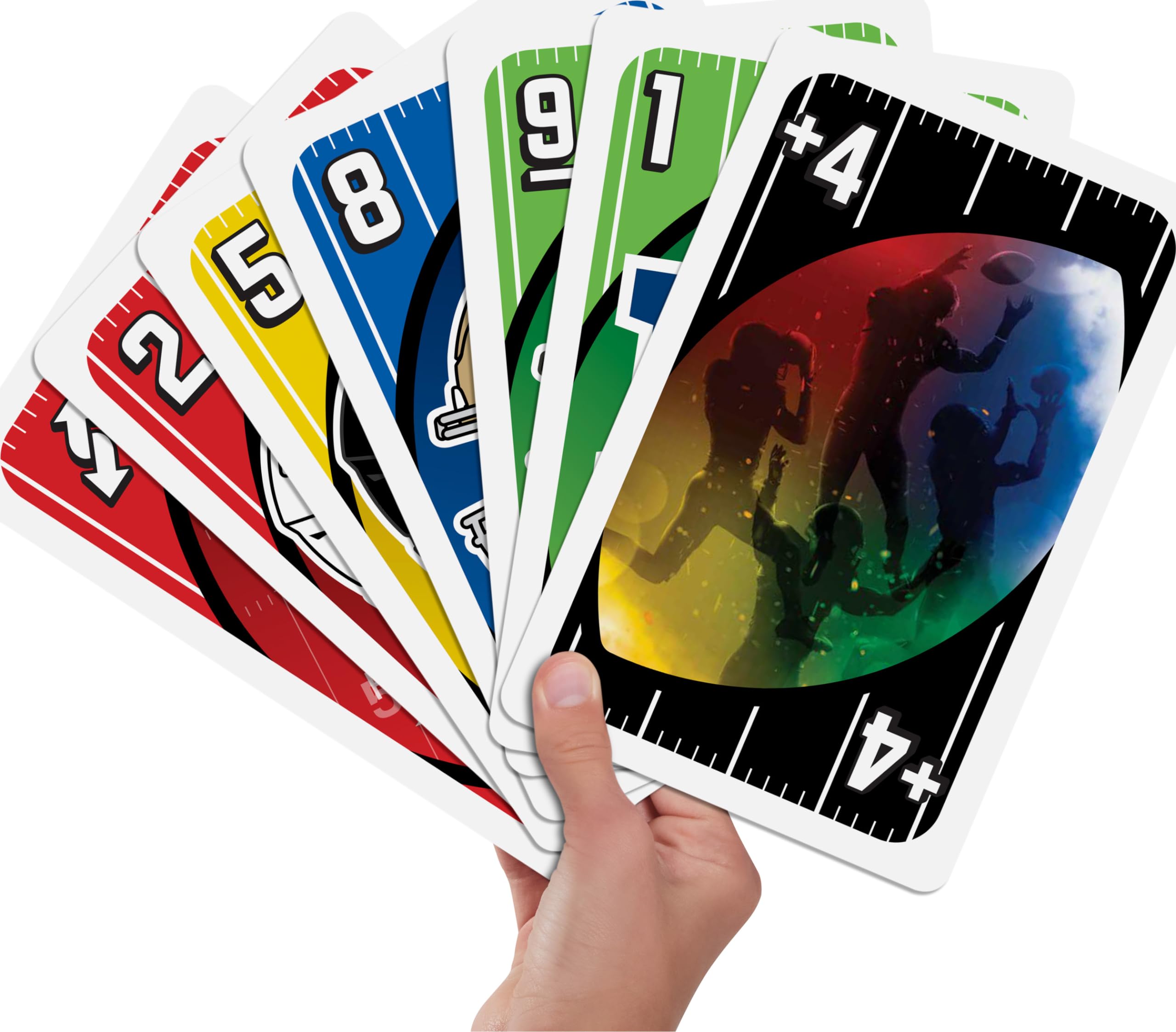 Foto 3 pulgar | Game Mattel Games Giant Uno Nfl Para Niños, Adultos Y Familia - Venta Internacional.
