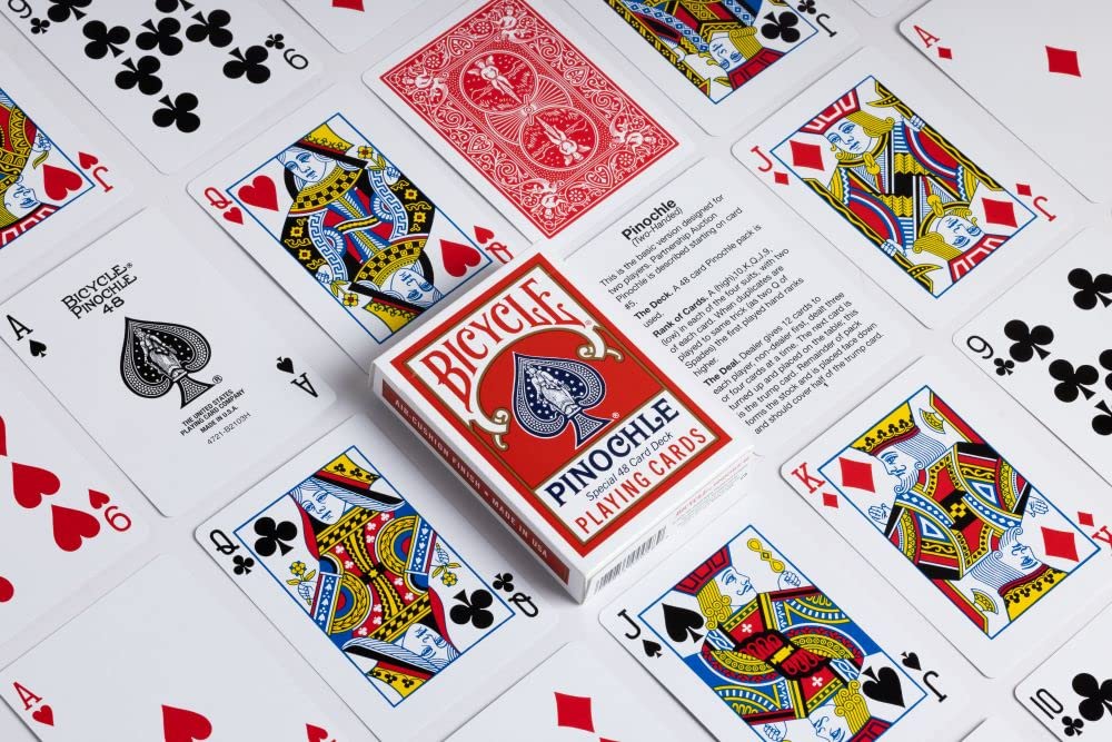 Foto 4 | Baraja De Cartas Bicycle Pinochle Standard Index 1 - Venta Internacional.