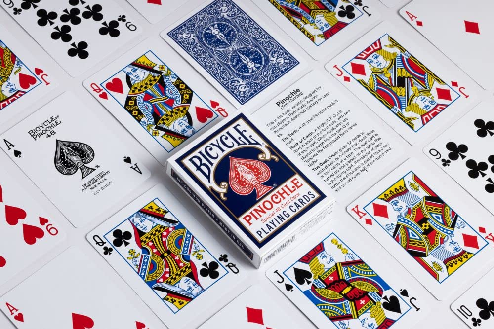 Foto 5 | Baraja De Cartas Bicycle Pinochle Standard Index 1 - Venta Internacional.