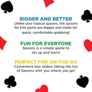 Foto 5 | Juego De Cartas Playmonster Giant Spoons Para Niños Y Adultos Mayores De 7 Años - Venta Internacional.