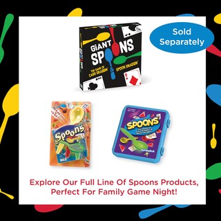 Foto 6 | Juego De Cartas Playmonster Giant Spoons Para Niños Y Adultos Mayores De 7 Años - Venta Internacional.