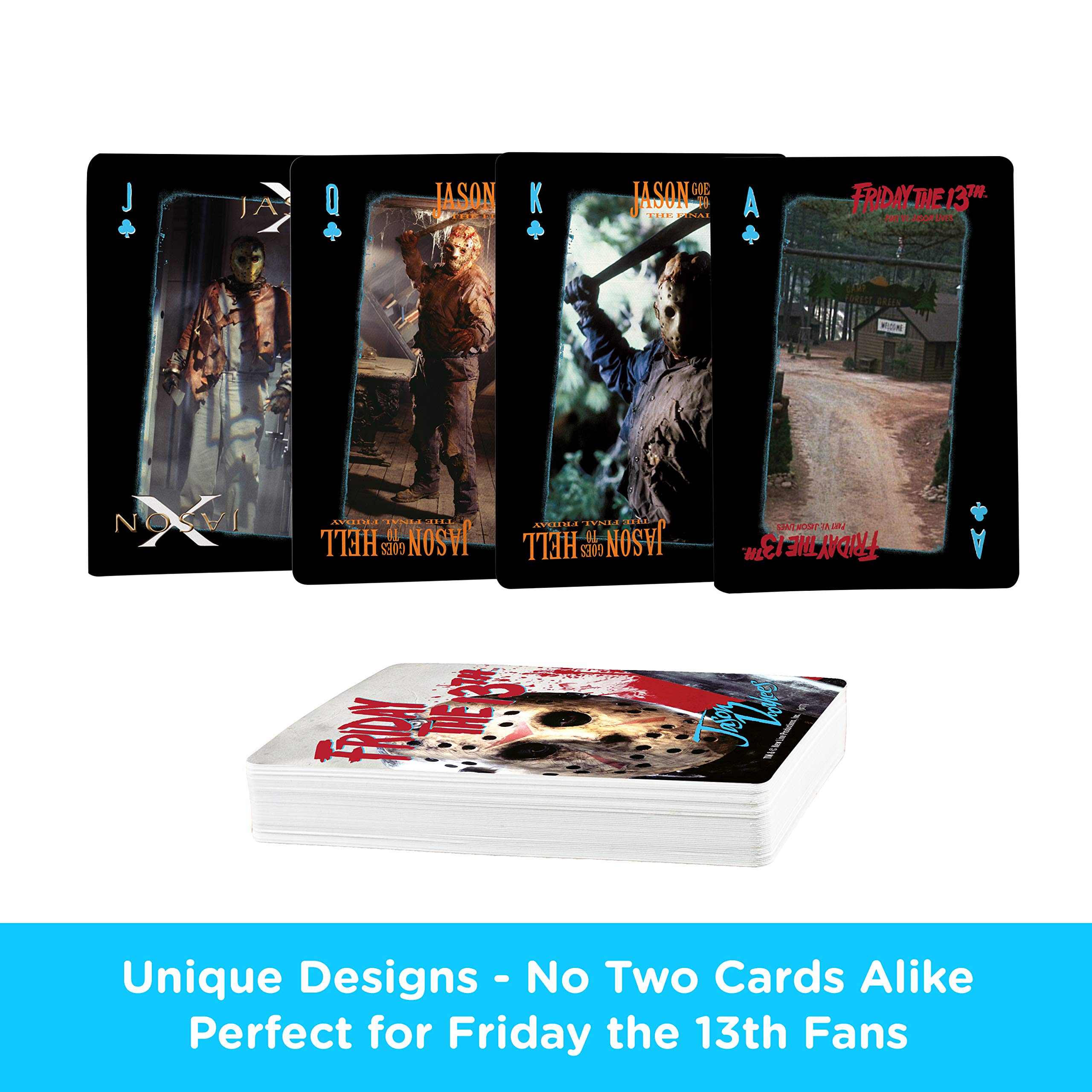 Foto 3 | Baraja Temática De Playing Cards Aquarius Friday The 13th - Venta Internacional.