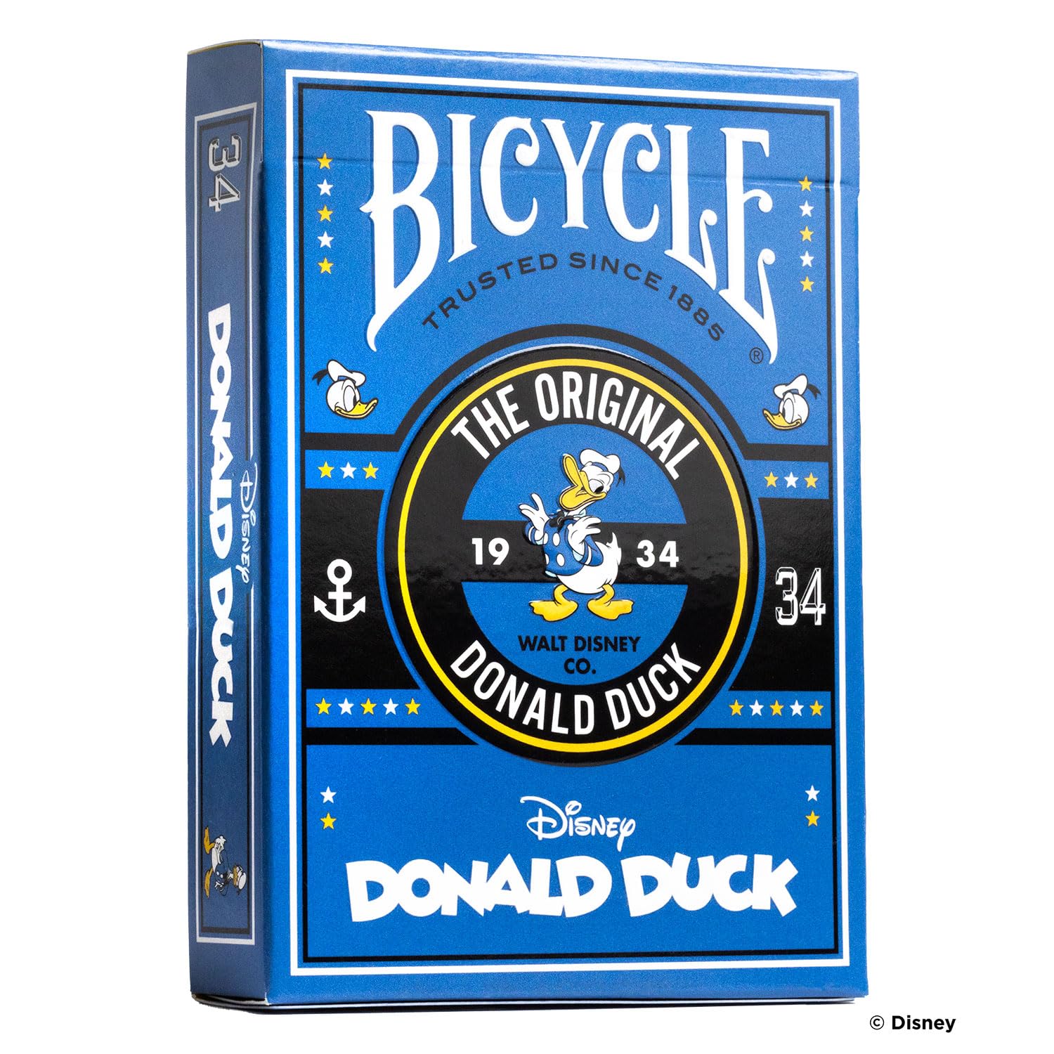 Bicicleta De Cartas Inspirada En El Clásico Pato Donald De Disney - Venta Internacional.