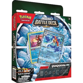 Foto 3 | Juego De Cartas Coleccionables Pokemon Meowscarada/quaquaval Ex Deck - Venta Internacional.