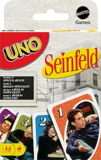Foto 1 | Juego De Cartas Mattel Games Uno Seinfeld Con Regla Especial Para Niños Mayores De 7 Años - Venta Internacional.