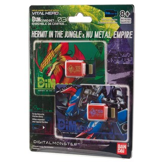 Foto 2 | Paquete De Cartas Dim De Digimon Vital Hero, Hermit In The Jungle Y Nu Metal Empire - Venta Internacional.