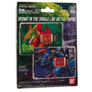 Foto 3 | Paquete De Cartas Dim De Digimon Vital Hero, Hermit In The Jungle Y Nu Metal Empire - Venta Internacional.