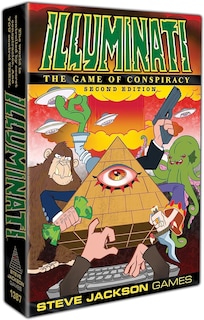 Foto 1 | Juego De Dados De Cartas Steve Jackson Illuminati Segunda Edición - Venta Internacional.