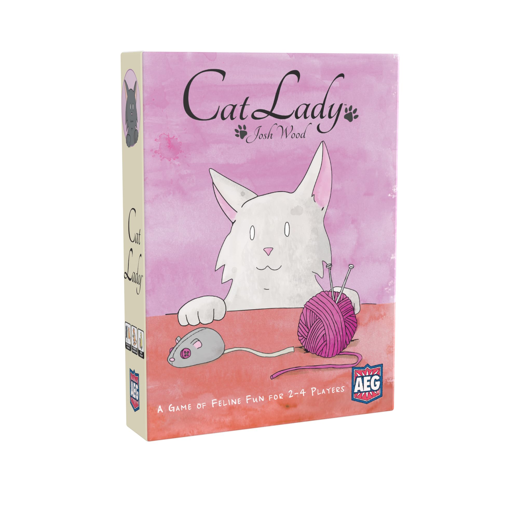 Juego De Mesa Aeg Cat Lady Family Card Drafting Para 2-4 Jugadores, 10 O Más - Venta Internacional.