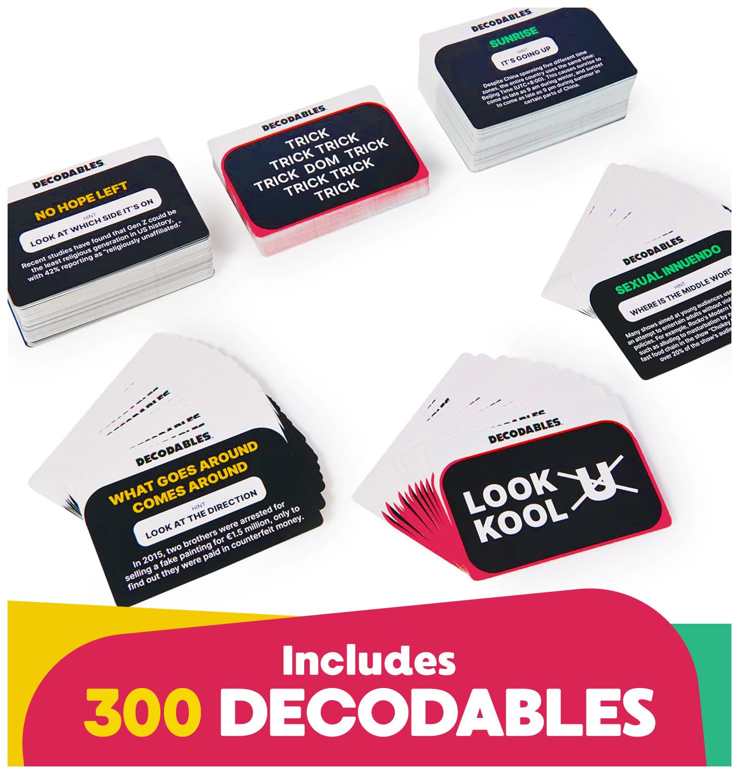 Foto 5 pulgar | Juego De Cartas Spin Master Games Decodibles Para Adultos Mayores De 18 Años - Venta Internacional.