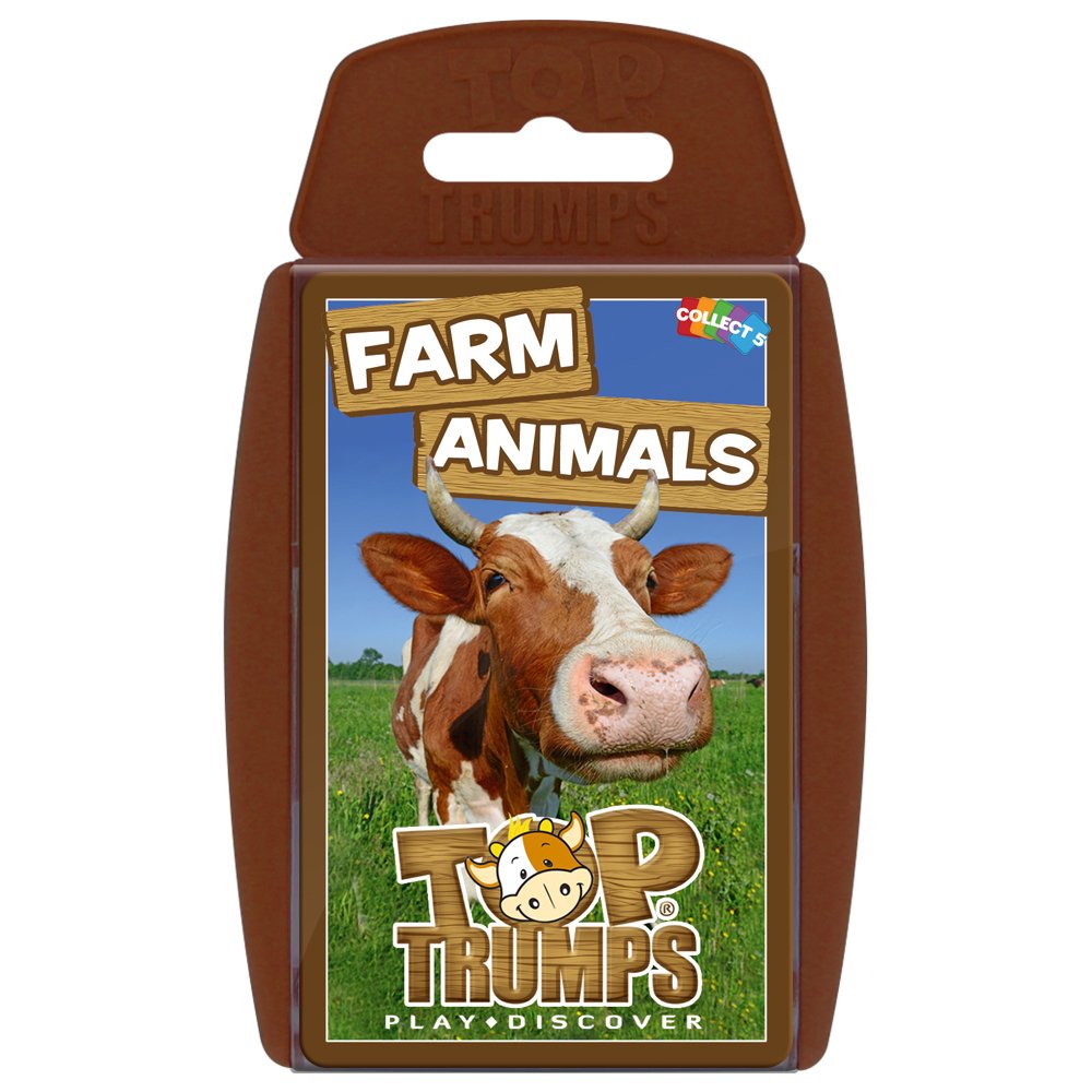 Foto 2 pulgar | Juego De Cartas Top Trumps Farm Animals Educational - Venta Internacional.
