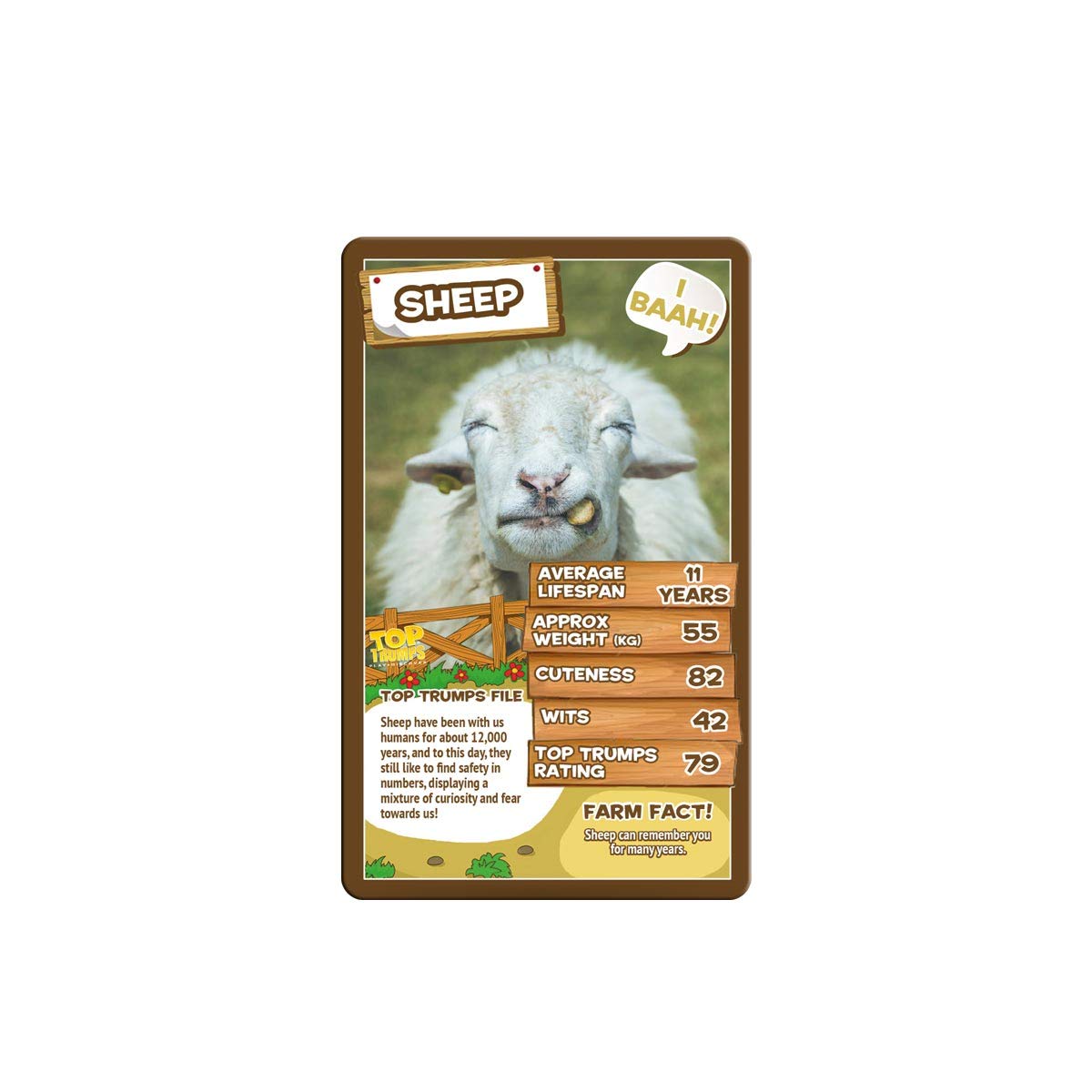 Foto 4 pulgar | Juego De Cartas Top Trumps Farm Animals Educational - Venta Internacional.