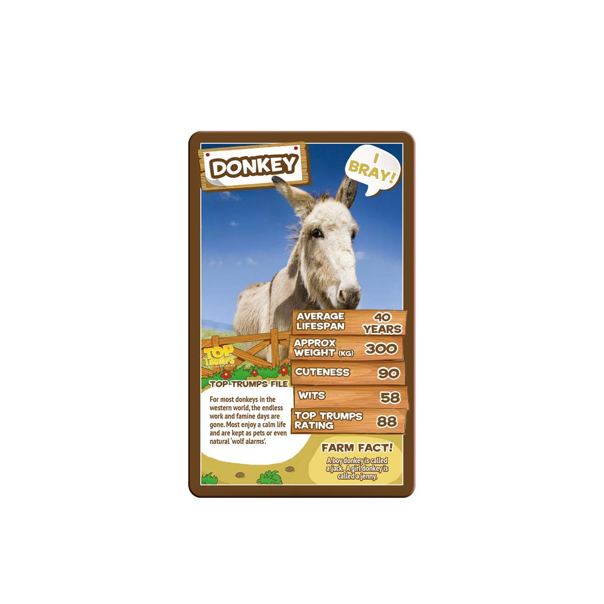 Foto 5 pulgar | Juego De Cartas Top Trumps Farm Animals Educational - Venta Internacional.