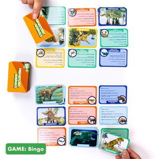 Foto 5 | Juegos De Cartas The Young Scientist Prehistoric Animal Age 5+ - Venta Internacional.