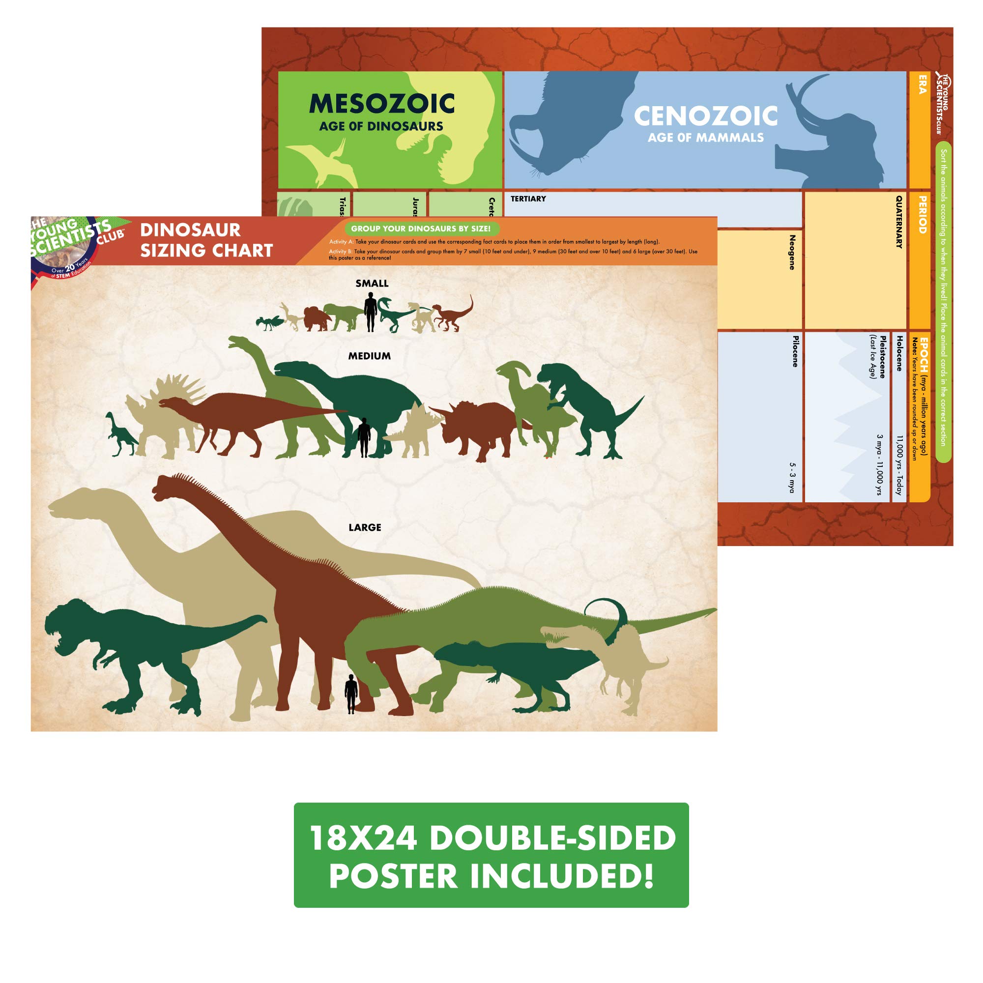 Foto 7 pulgar | Juegos De Cartas The Young Scientist Prehistoric Animal Age 5+ - Venta Internacional.