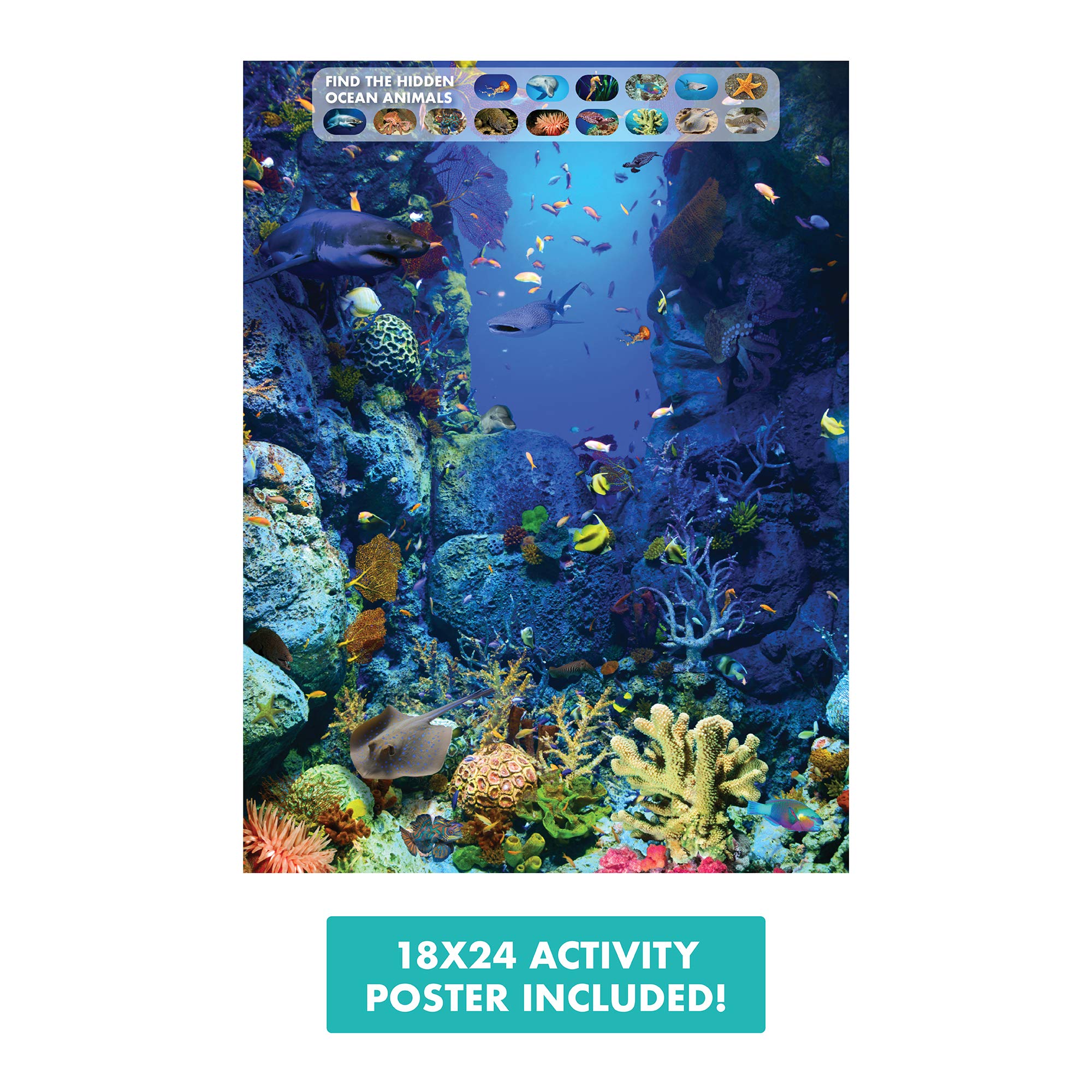 Foto 7 pulgar | Juegos De Cartas The Young Scientist Ocean Animal Age 5+ Kids - Venta Internacional.
