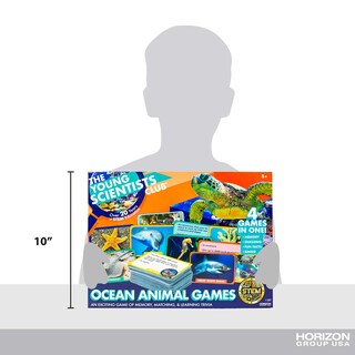 Foto 7 | Juegos De Cartas The Young Scientist Ocean Animal Age 5+ Kids - Venta Internacional.