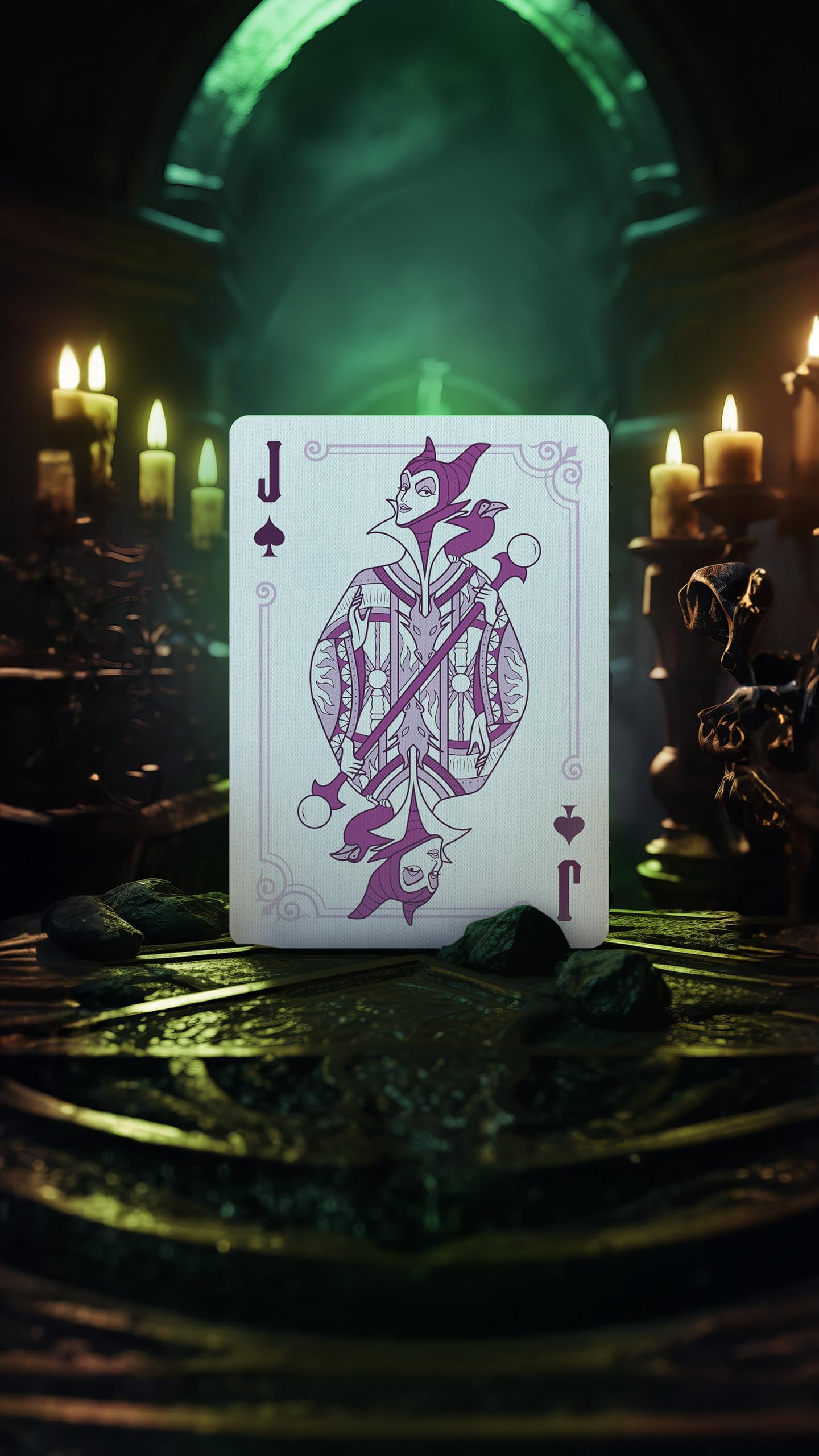 Foto 7 pulgar | Juego De Cartas En Bicicleta Con Villanos De Disney Con 12 Personajes - Venta Internacional.