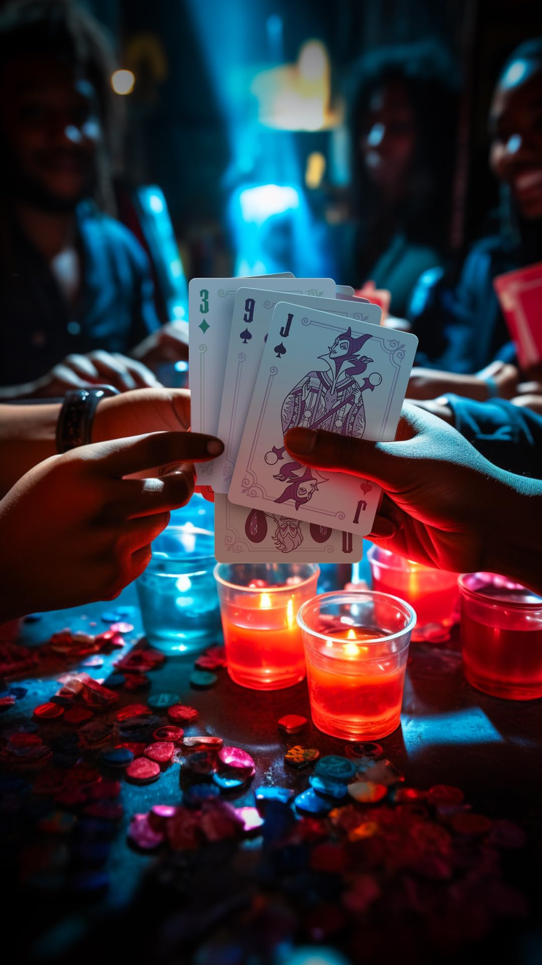 Foto 8 pulgar | Juego De Cartas En Bicicleta Con Villanos De Disney Con 12 Personajes - Venta Internacional.