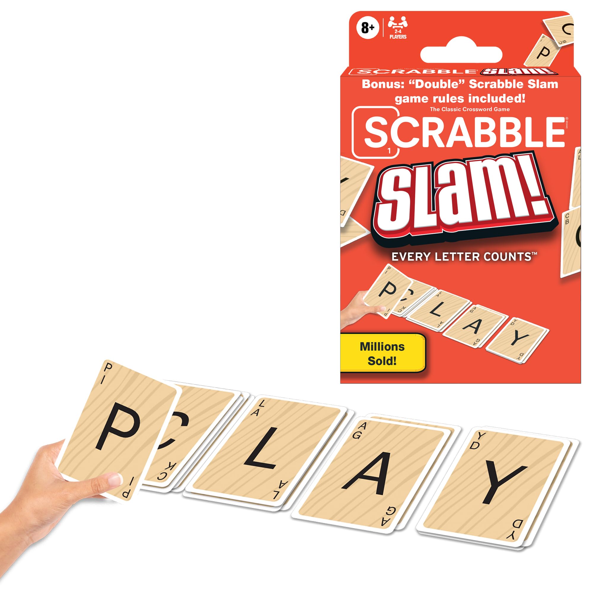 Juego De Cartas Winning Moves Scrabble Slam Original De Los Años 2000 - Venta Internacional.