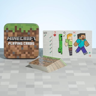 Foto 5 | Juego De Cartas Paladone Minecraft Standard Con Lata De Coleccionista - Venta Internacional.