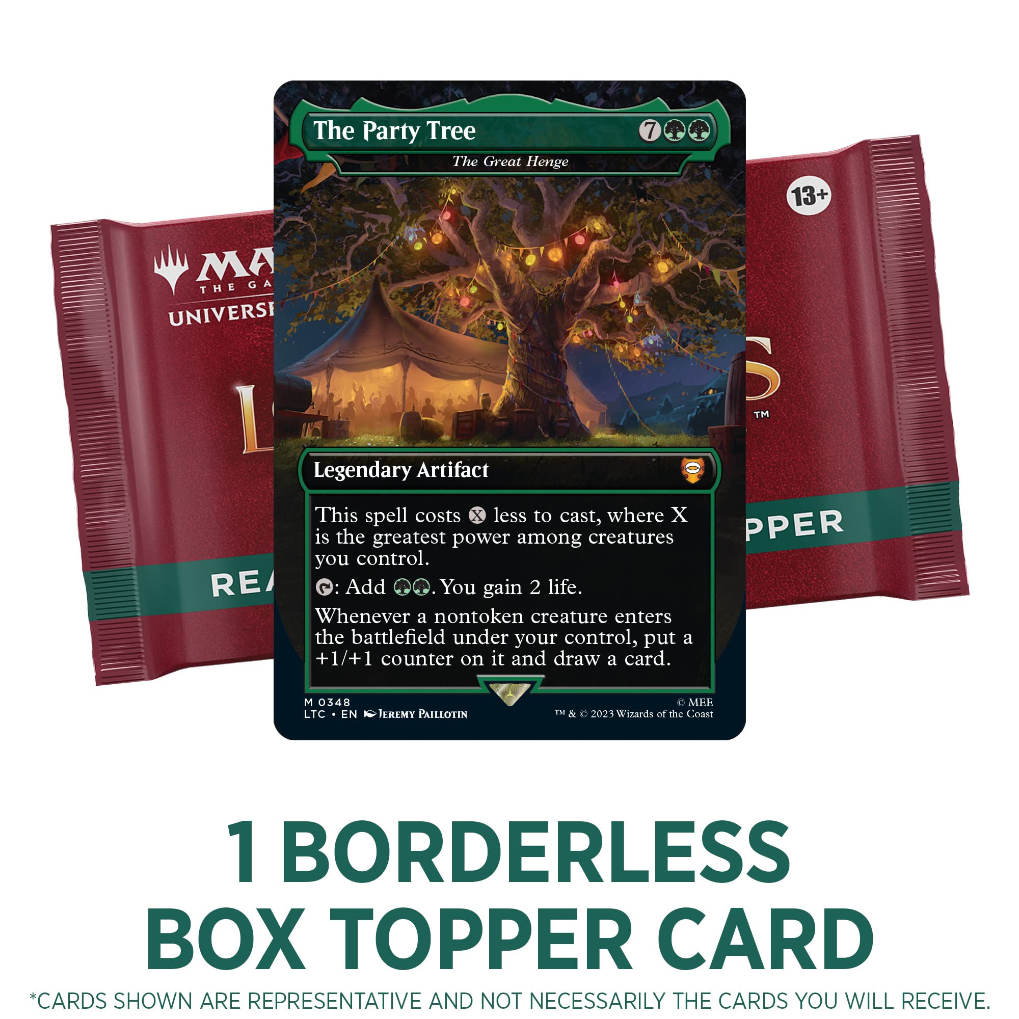 Foto 2 | Set Booster Box Magic The Gathering El Señor De Los Anillos - Venta Internacional.