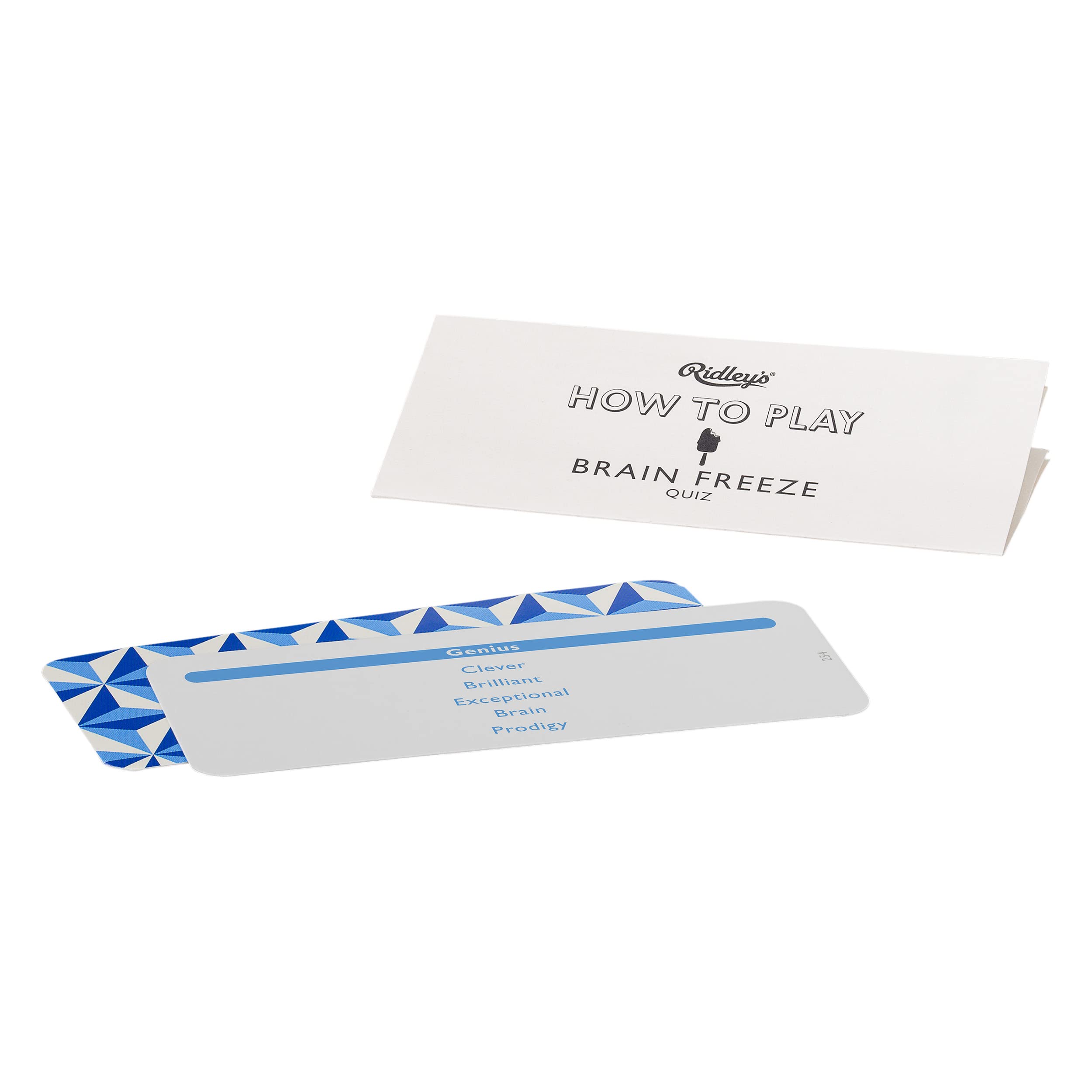 Foto 4 pulgar | Juego De Cartas Trivia Ridley's Brain Freeze Para 2 Jugadores Con 140 Cartas - Venta Internacional.