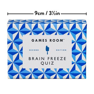 Foto 4 | Juego De Cartas Trivia Ridley's Brain Freeze Para 2 Jugadores Con 140 Cartas - Venta Internacional.