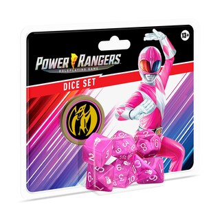 Foto 1 | Juego De Rol Dice Set Renegade Game Studios Rangers, Color Rosa - Venta Internacional.