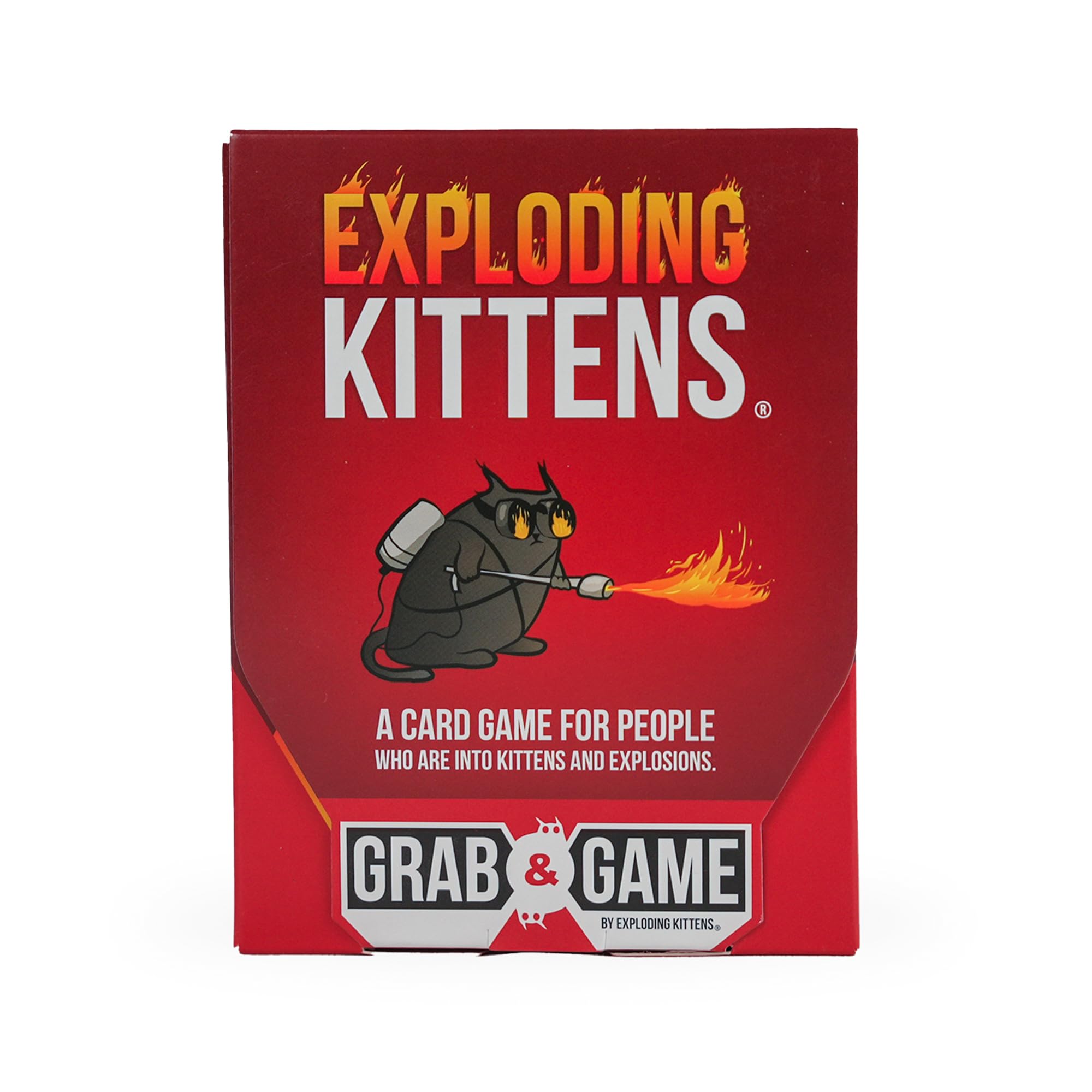 Juego De Cartas Exploding Kittens Grab & Game Para 2-4 Jugadores A Partir De 7 Años - Venta Internacional.