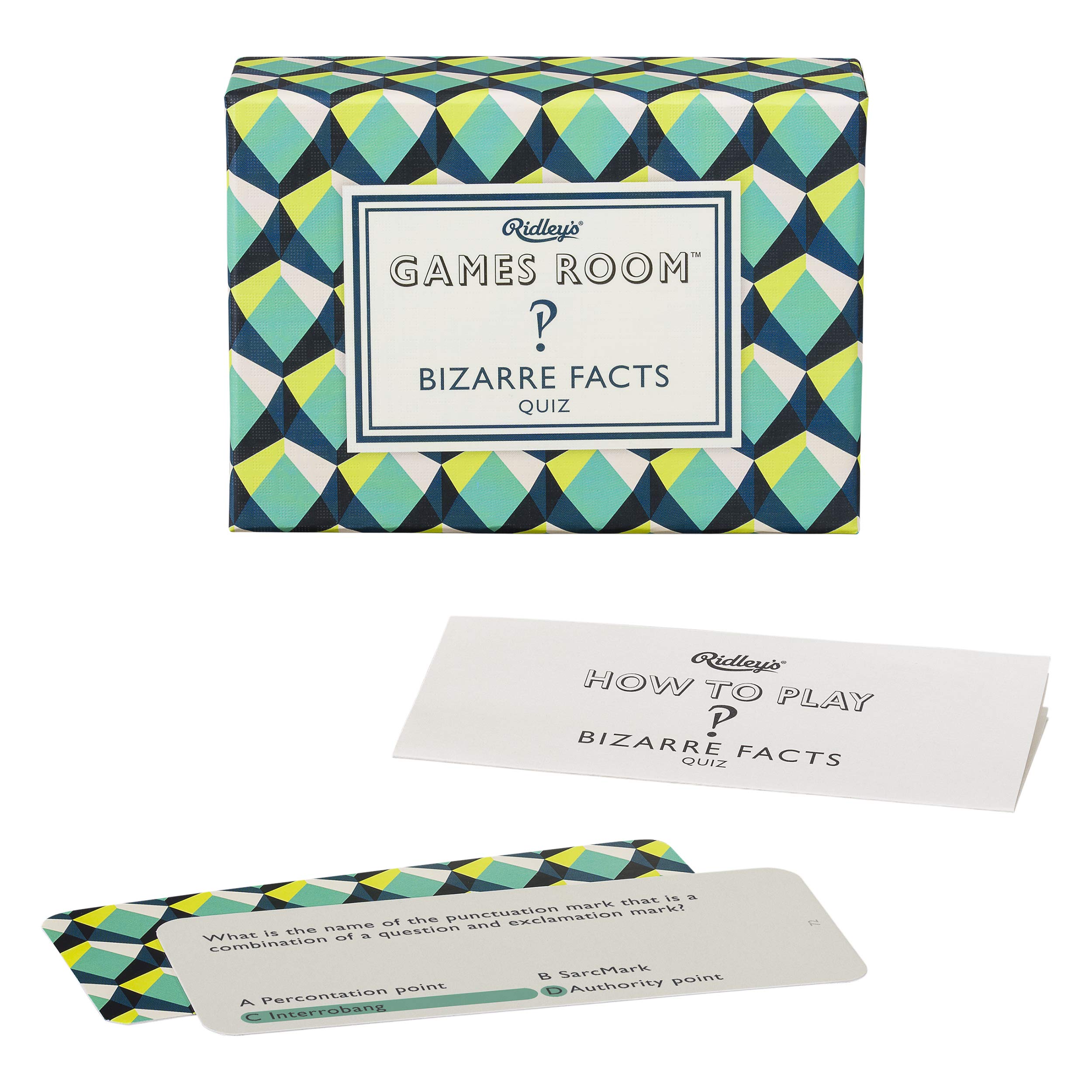 Foto 3 pulgar | Juego De Cartas De Trivia Ridley's Bizarre Facts Para Niños Y Adultos - Venta Internacional.