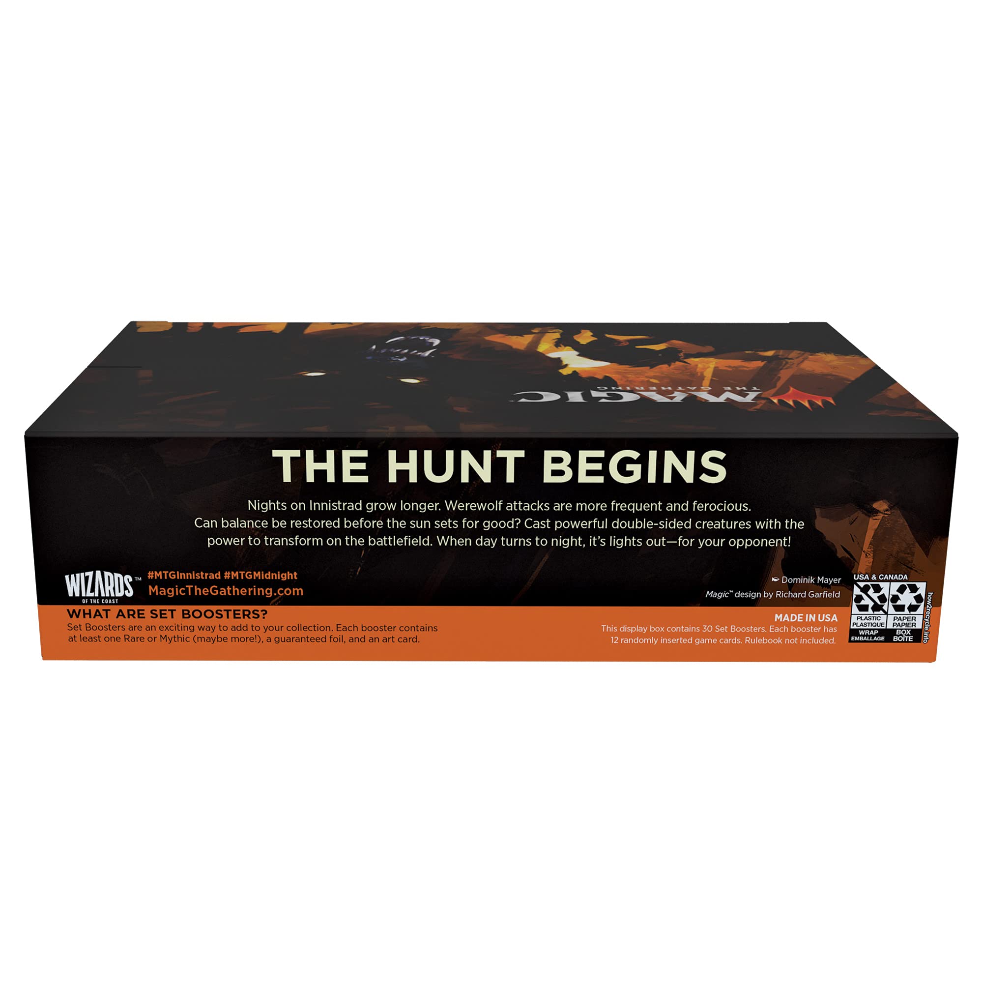 Foto 6 pulgar | Set Booster Box Magic: The Gathering Innistrad Midnight Hunt - Venta Internacional.