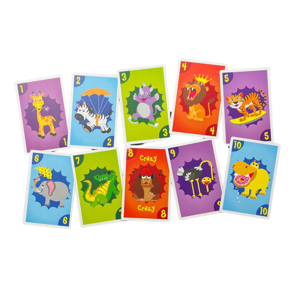 Foto 5 pulgar | Juego De Cartas University Games Crazy 8s Jumbo Size Para Niños Mayores De 4 Años - Venta Internacional.