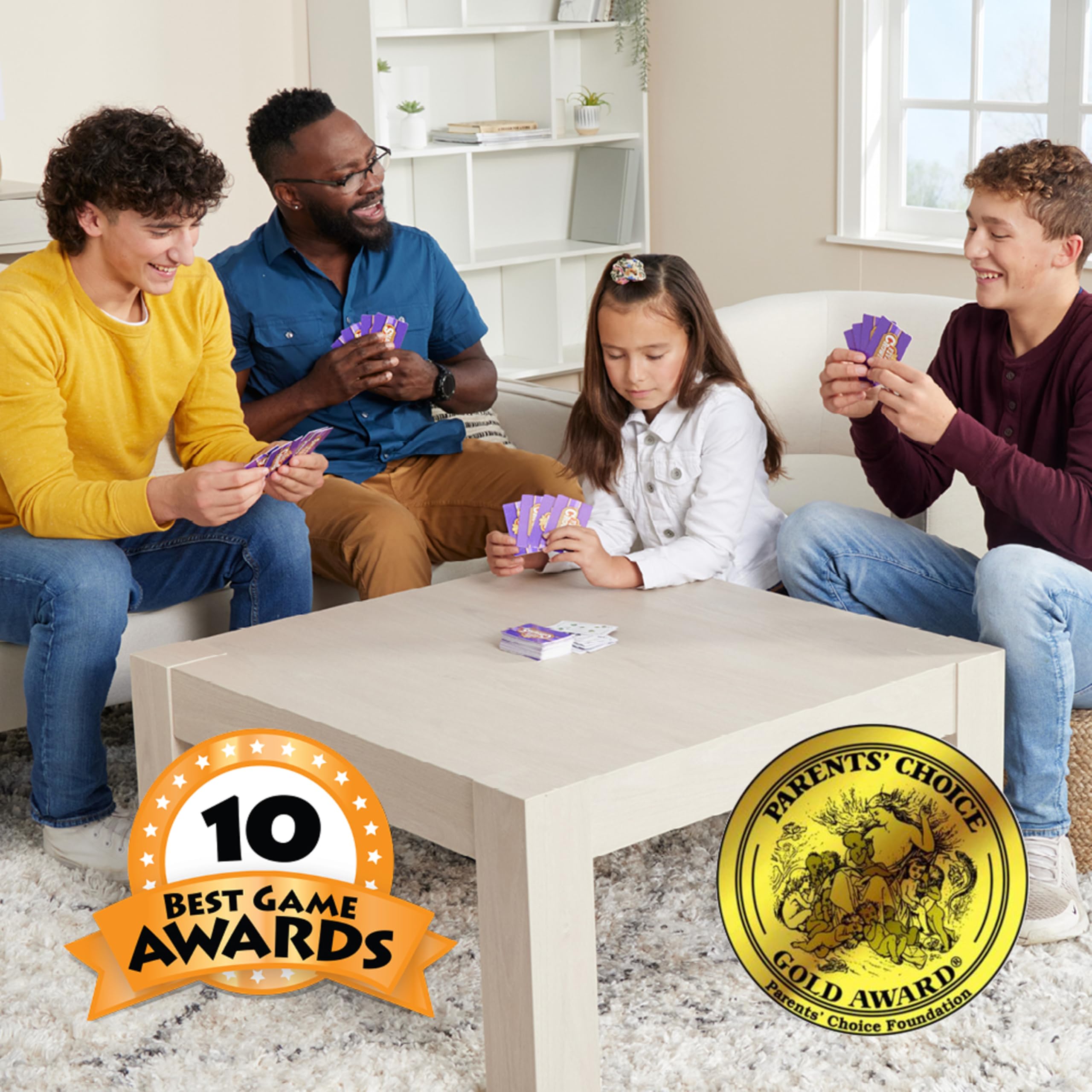Foto 7 pulgar | Juego De Cartas Playmonster Five Crowns Collectible Tin Kids 8+ - Venta Internacional.