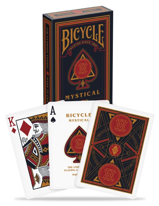 Foto 2 pulgar | Juego De Cartas Bicycle Mystic Magical Poker Talla Premium - Venta Internacional.