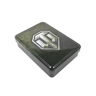 Foto 4 | Set De Juego Con Fichas Y Dados De World Of Tanks Con Lata Coleccionable - Venta Internacional.