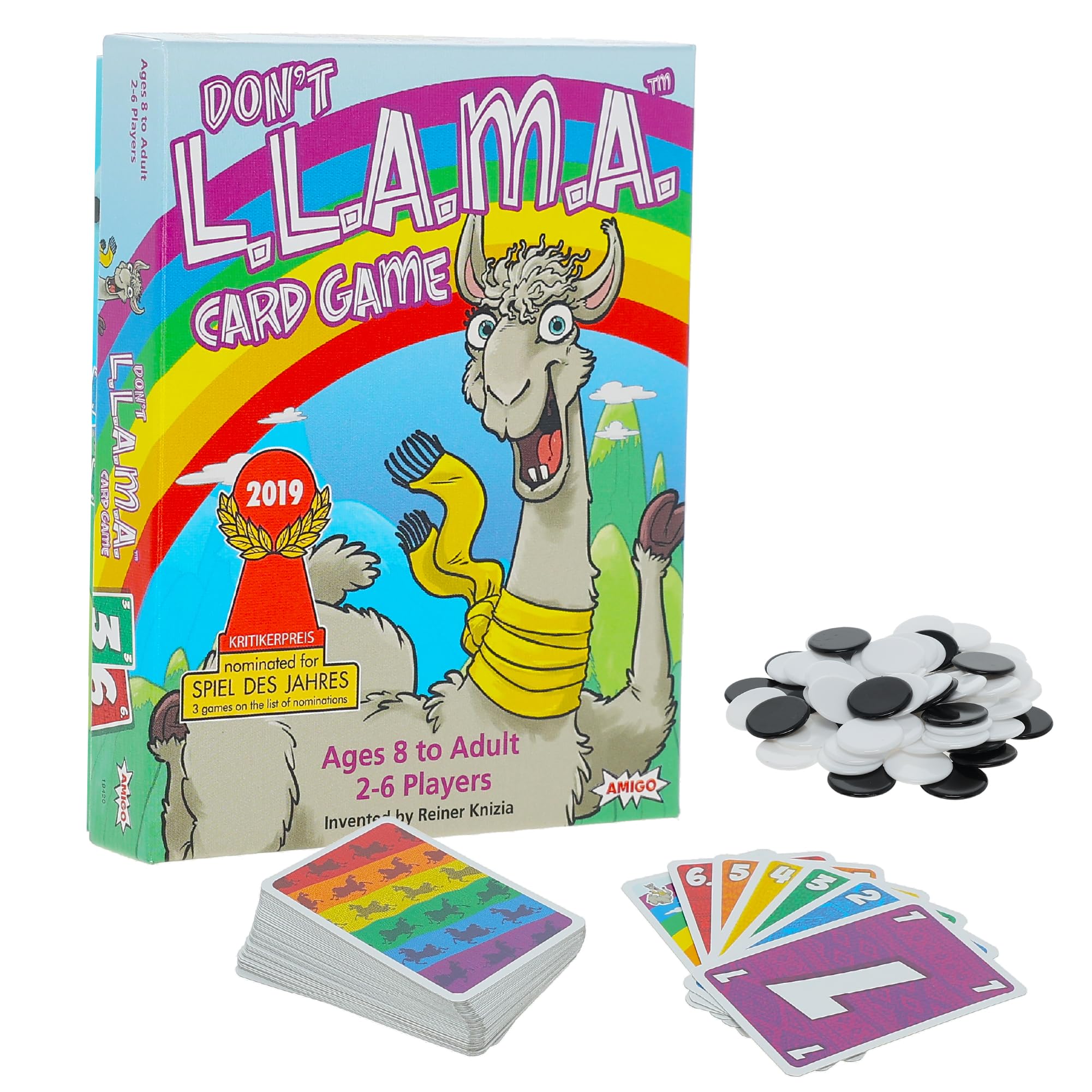 Foto 2 pulgar | Juego De Cartas Amigo Games Don't L.l.a.m.a. Nominado Para Mayores De 8 Años - Venta Internacional.