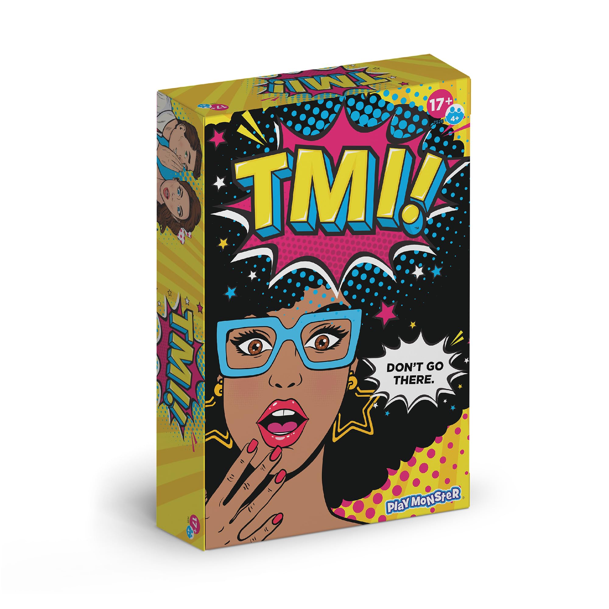 Juego De Cartas Para Fiestas Playmonster Tmi Don't Go There 17+ Years - Venta Internacional.