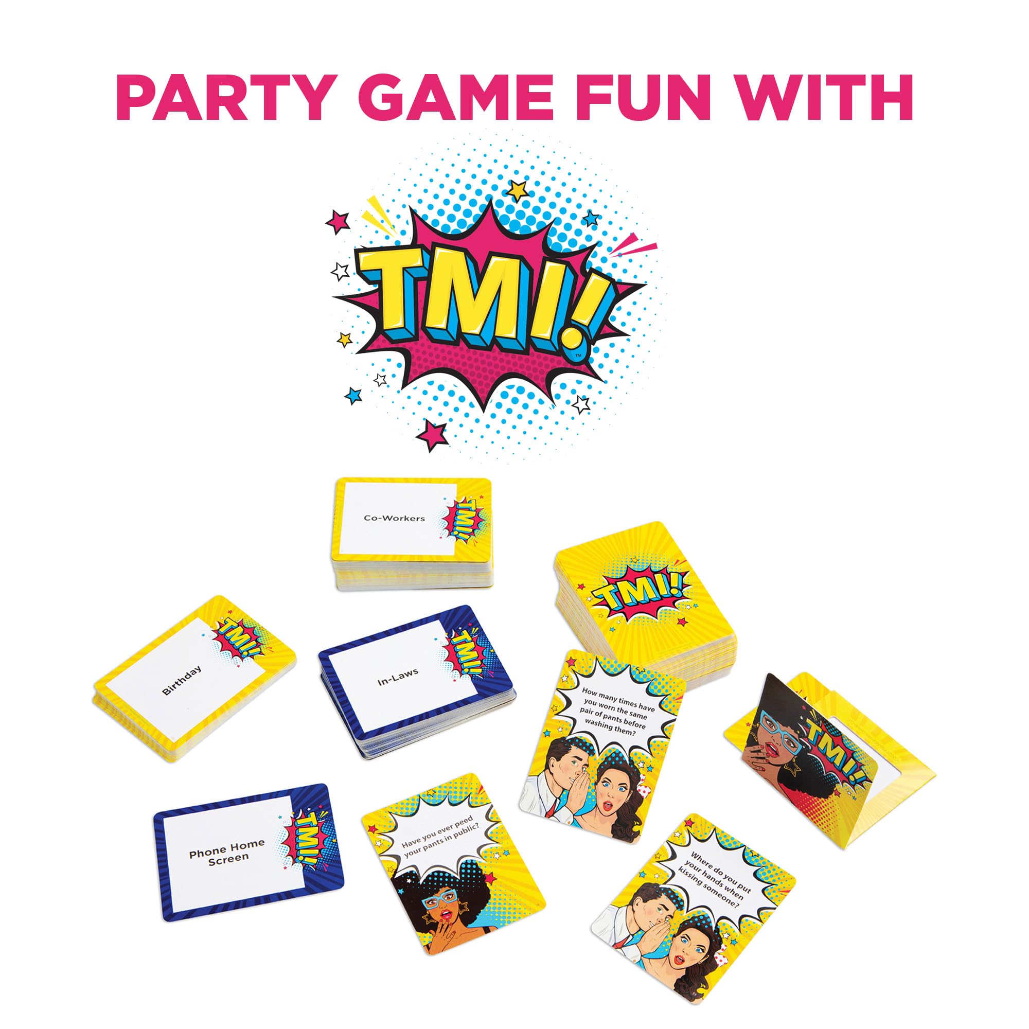 Foto 4 | Juego De Cartas Para Fiestas Playmonster Tmi Don't Go There 17+ Years - Venta Internacional.