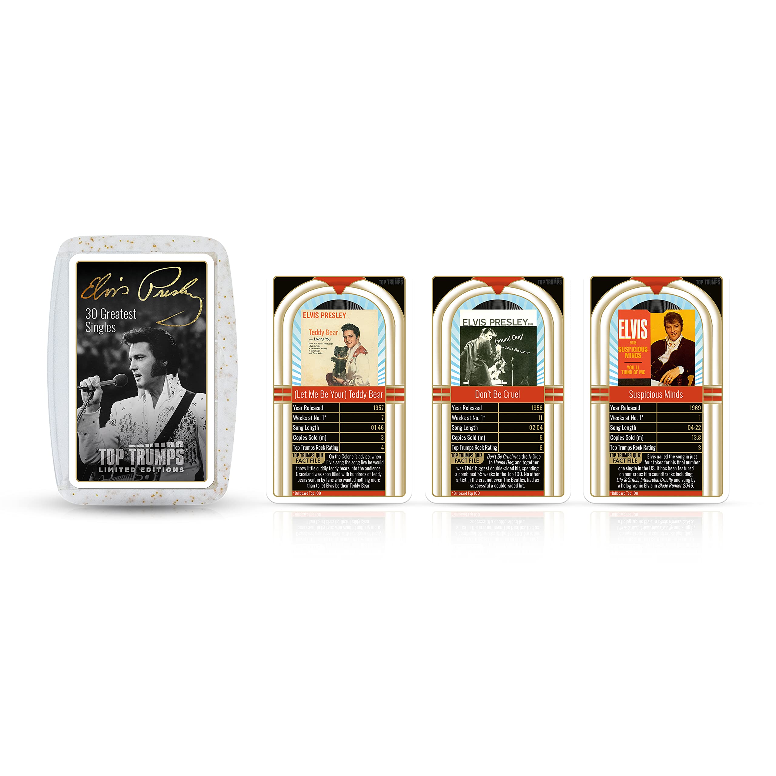 Foto 2 | Card Game Top Triunfa Sobre Los 30 Mejores Sencillos De Elvis Presley - Venta Internacional.