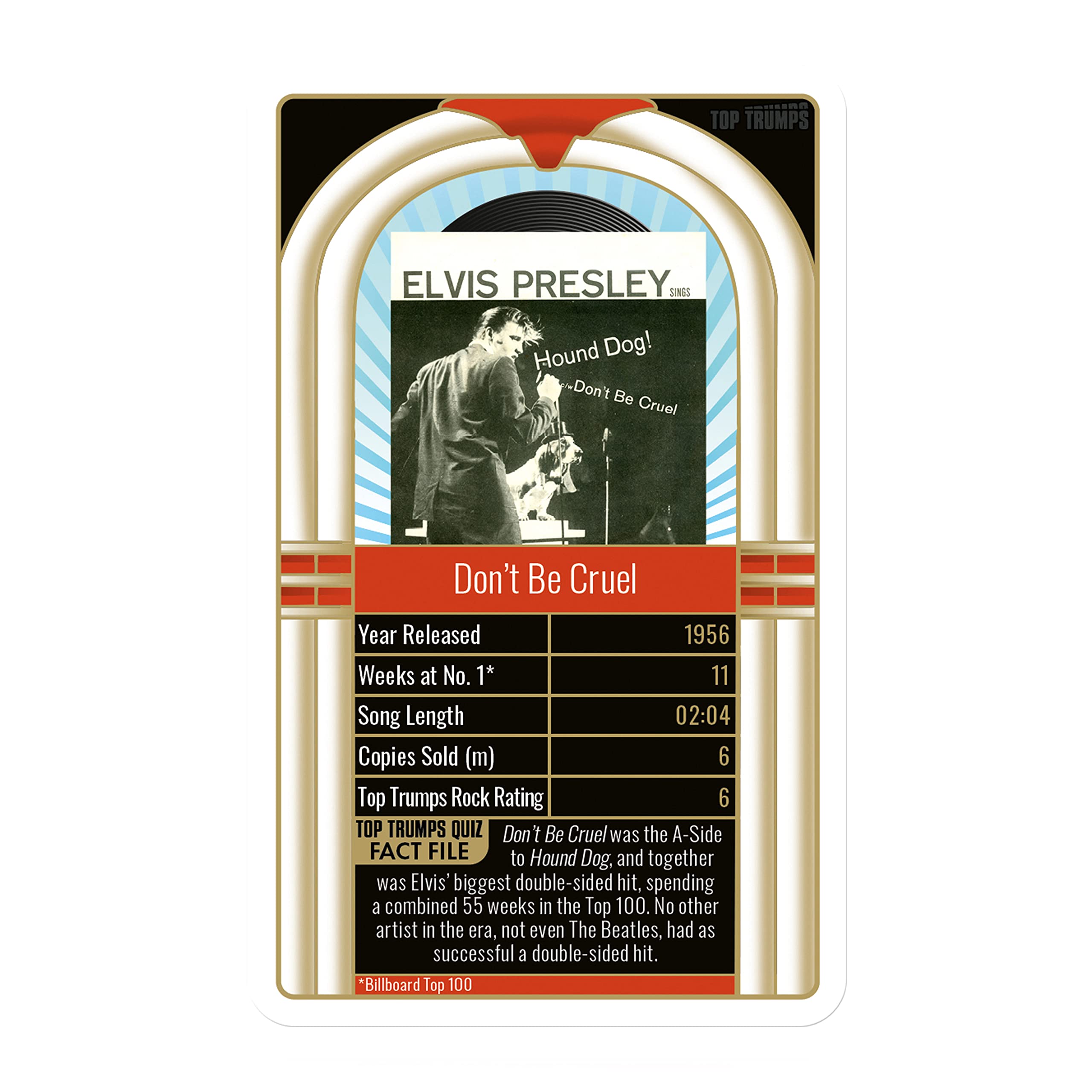 Foto 5 pulgar | Card Game Top Triunfa Sobre Los 30 Mejores Sencillos De Elvis Presley - Venta Internacional.