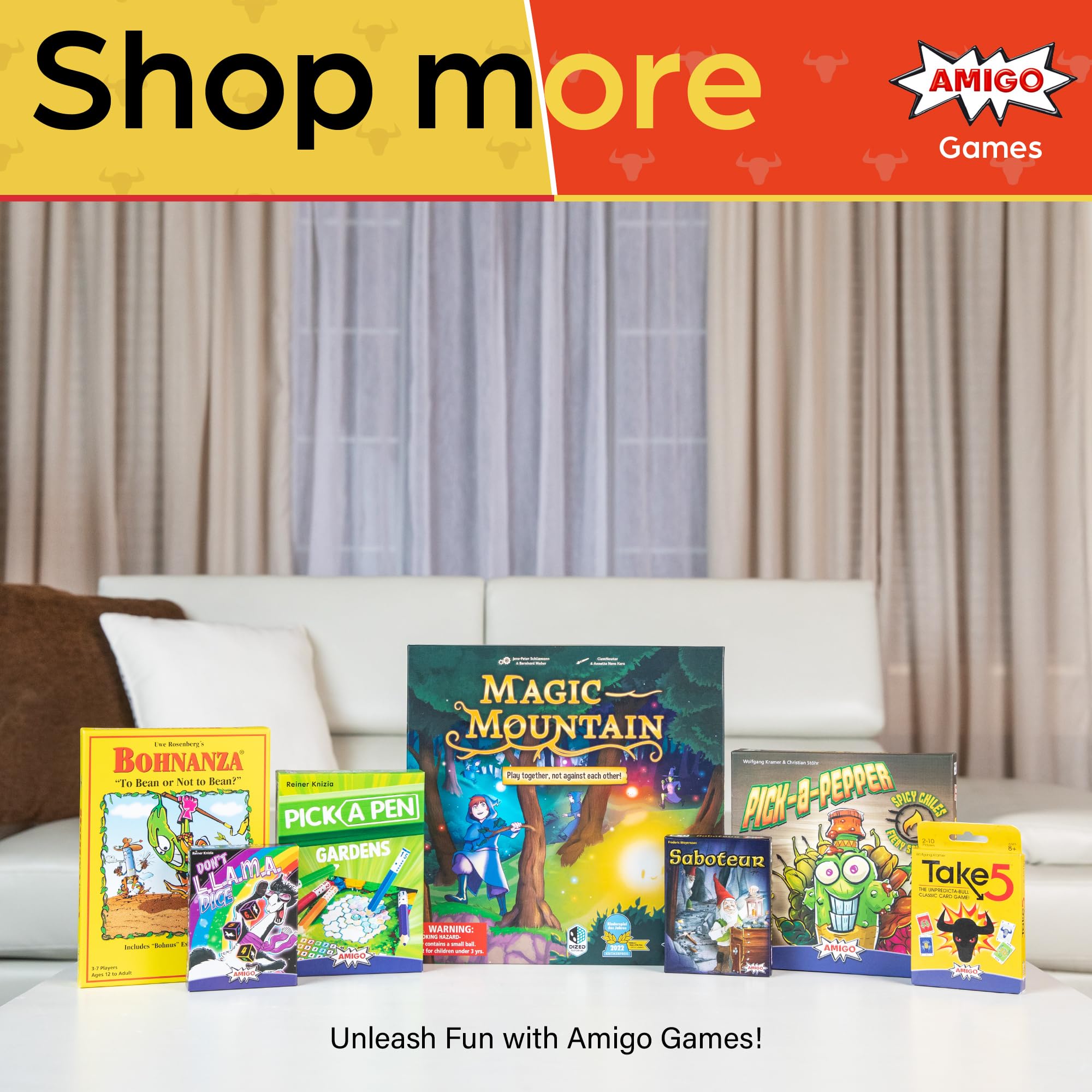Foto 7 pulgar | Juego De Cartas Amigo Games Take 5 & Take A Number Para Niños Mayores De 8 Años - Venta Internacional.