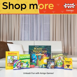 Foto 6 | Juego De Cartas Amigo Games Take 5 & Take A Number Para Niños Mayores De 8 Años - Venta Internacional.